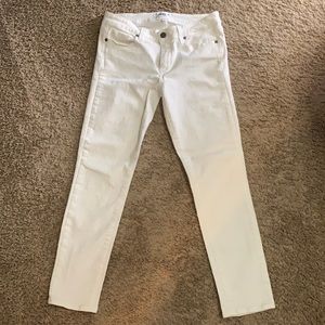 White PAIGE skinny jeans
